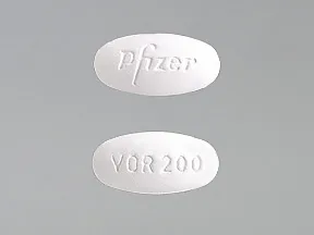 Vfend 200 mg tablet
