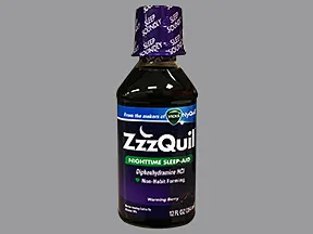 ZzzQuil 50 mg/30 mL oral liquid