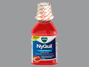 Vicks Nyquil Nighttime Relief 6.25 mg-15 mg-325 mg/15 mL oral liquid