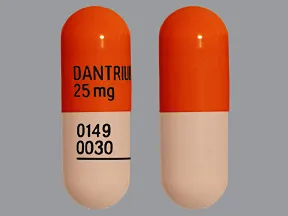 dantrolene 25 mg capsule