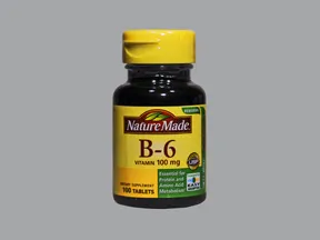 Vitamin B-6 100 mg tablet
