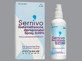 Sernivo 0.05 % topical spray with pump