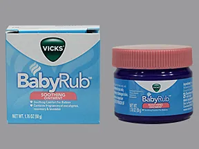 Vicks Babyrub topical ointment