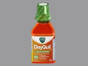 Vicks Dayquil Mucus Control DM 10 mg-200 mg/15 mL oral liquid