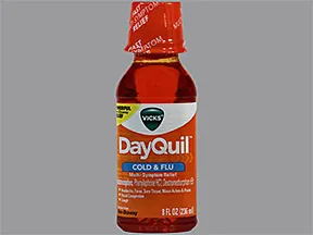 Vicks DayQuil Cold and Flu Relief 5 mg-10 mg-325 mg/15 mL oral liquid