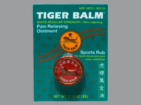 Tiger Balm topical ointment