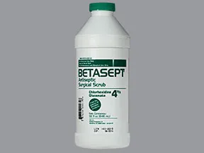 Betasept Surgical Scrub 4 % topical liquid