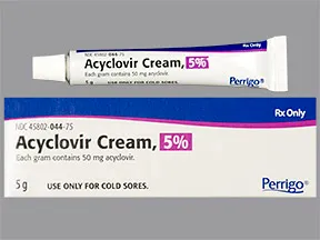acyclovir 5 % topical cream