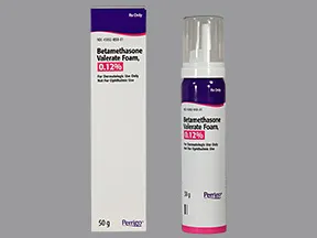 betamethasone valerate 0.12 % topical foam