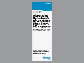 olopatadine 0.6 % nasal spray