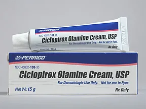 ciclopirox 0.77 % topical cream
