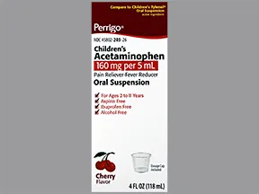 Children's Acetaminophen 160 mg/5 mL oral suspension