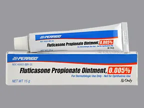What is fluticasone propionate ointment 0.005 used for