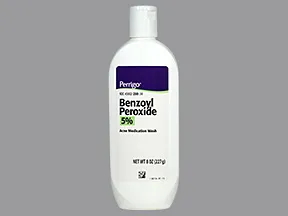 benzoyl peroxide 5 % topical cleanser