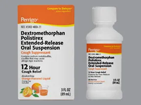 dextromethorphan polistirex ER 30 mg/5 mL oral susp ext.release 12hr