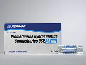promethazine 25 mg rectal suppository