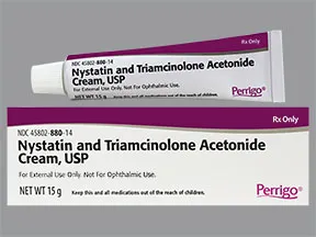 nystatin-triamcinolone 100,000 unit/g-0.1 % topical cream