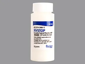 Nystop 100,000 unit/gram topical powder