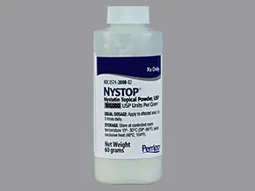 Nystop 100,000 unit/gram topical powder