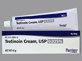 tretinoin 0.025 % topical cream