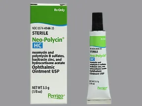 Neo-Polycin HC 3.5 mg-400-10,000 unit/g-1 % eye ointment