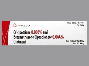 calcipotriene-betamethasone 0.005 %-0.064 % topical ointment