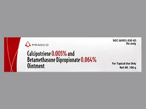 calcipotriene-betamethasone 0.005 %-0.064 % topical ointment