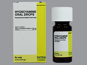 hyoscyamine 0.125 mg/mL oral drops