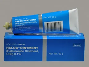 Halog 0.1 % topical ointment