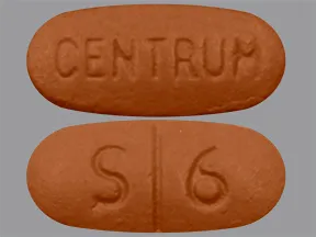 Centrum Men 8 mg iron-200 mcg-600 mcg tablet