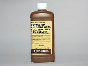antidote for high potassium level