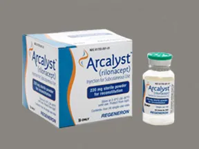 Arcalyst 220 mg subcutaneous solution