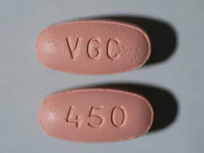 Valcyte 450 mg tablet