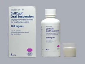 CellCept 200 mg/mL oral suspension