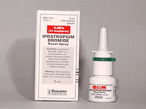 ipratropium bromide 42 mcg (0.06 %) nasal spray