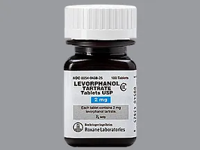 levorphanol tartrate 2 mg tablet