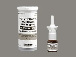 butorphanol 10 mg/mL nasal spray