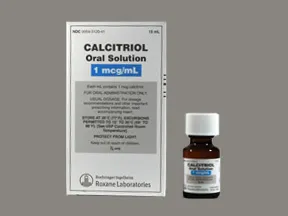 calcitriol 1 mcg/mL oral solution