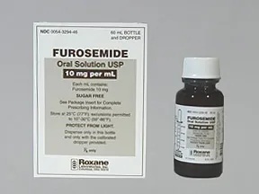 furosemide 10 mg/mL oral solution