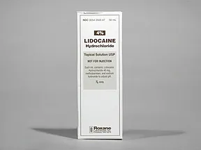 lidocaine HCl 4 % (40 mg/mL) mucosal solution