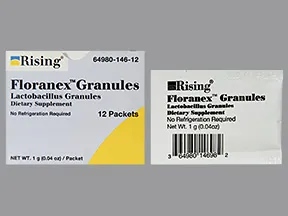 Floranex 100 million cell oral granules in packet