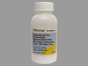 Clindamycin Pediatric 75 mg/5 mL oral solution