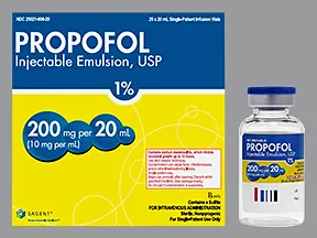 propofol 10 mg/mL intravenous emulsion