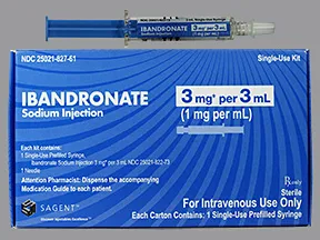 ibandronate 3 mg/3 mL intravenous syringe