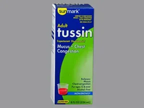 Adult Tussin Chest Congestion 100 mg/5 mL oral liquid