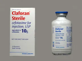 Claforan 10 gram solution for injection