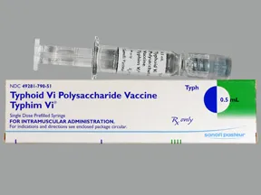 Typhim VI 25 mcg/0.5 mL intramuscular syringe