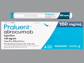 Praluent Pen 150 mg/mL subcutaneous pen injector