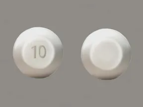 asenapine 10 mg sublingual tablet