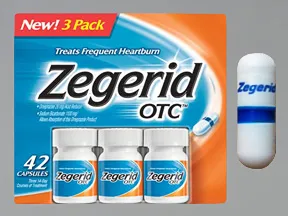 Zegerid OTC 20 mg-1.1 gram capsule